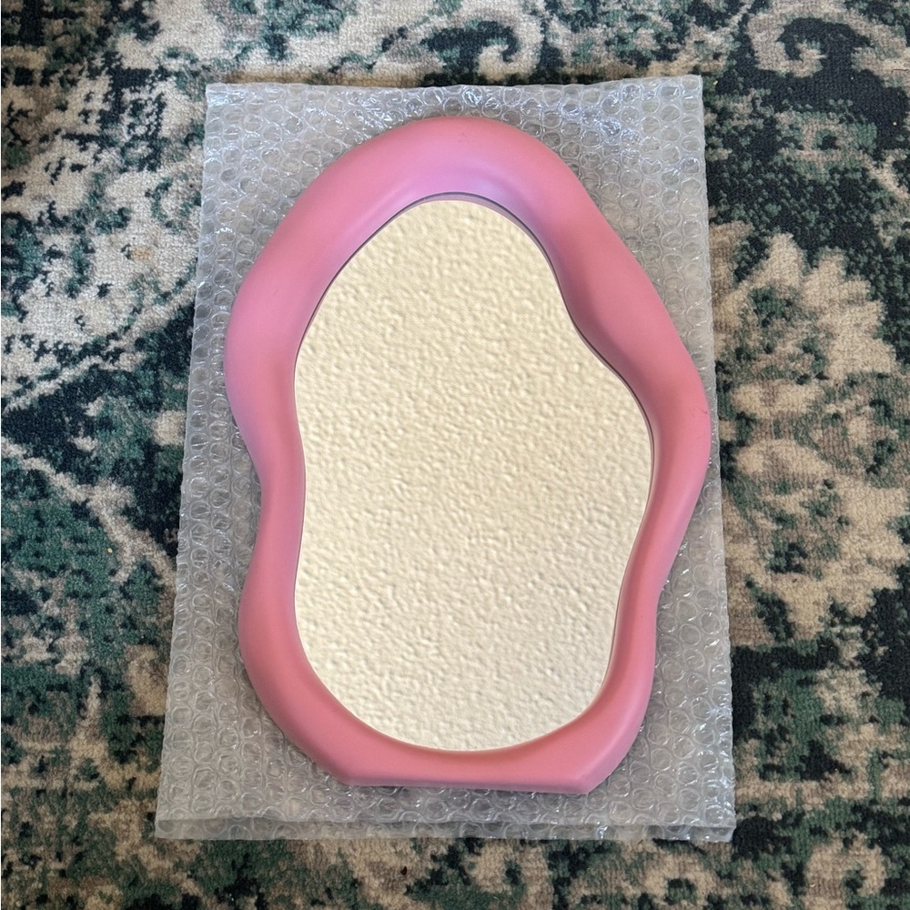 Pink Bubble Mirror